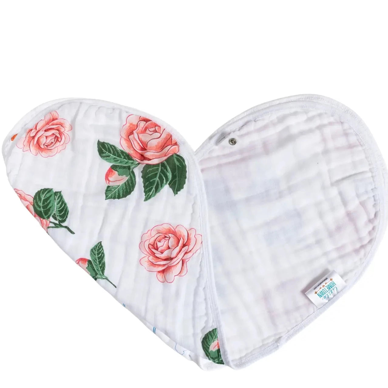 Camellia Themed Bip/Burp Cloth